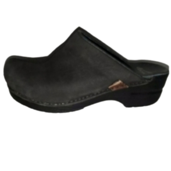 Dansko Shoes - Dansko Leather Professional Mules Black US8 EURO38